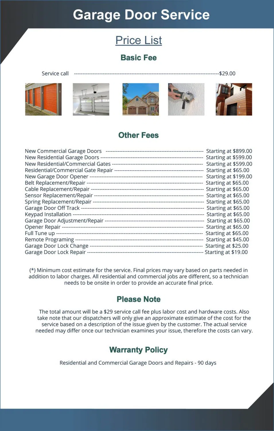 Golden Garage Door Service Lawrenceville, GA 770-809-3997